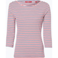 S.Oliver Casual - Koszulka damska, czerwony. Czerwone koszulki damskie marki s.Oliver Casual, s, bez wzorów, prążkowane, casualowe, bez kołnierzyka, bez rękawów. Za 99,95 zł.