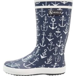 Buty zimowe damskie: Aigle LOLLY POP KID Kalosze dark navy/ancres