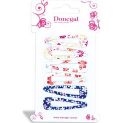 Donegal SPINKA 4.5 cm mix wzorów 6szt (FA-5500). Szare ozdoby do włosów Donegal. Za 4,19 zł.