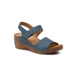 LASOCKI RST-2091-01. Brązowe sandały damskie Lasocki, ze skóry. Za 139,99 zł.