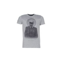 T-shirty z krótkim rękawem Deeluxe LOWIE. Szare t-shirty męskie marki Deeluxe, s, bez wzorów, bez kołnierzyka, krótkie. Za 71,20 zł.