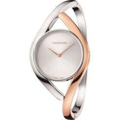Calvin Klein Party Medium Zegarek Złoty Srebrny. Szare zegarki damskie Calvin Klein, srebrne. Za 1329,95 zł.