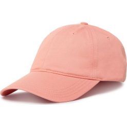 Czapka z daszkiem LACOSTE - RK4709 Rose 5MM. Różowe czapki damskie Lacoste, bez wzorów, z bawełny. Za 229,00 zł.