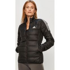 Adidas Performance - Kurtka puchowa. Czarne kurtki damskie adidas Performance, s, bez wzorów, z poliesteru, krótkie. Za 379,90 zł.