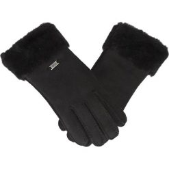 Rękawiczki Damskie EMU AUSTRALIA - Apollo Bay Gloves M/L Black. Czarne rękawiczki damskie EMU Australia, bez wzorów, z wełny. W wyprzedaży za 289,00 zł.