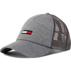 Czapka z daszkiem TOMMY JEANS - Tjm Trucker Cap Jersey AM0AM06083 P01. Szare czapki męskie Tommy Jeans, bez wzorów, z poliesteru. Za 179,00 zł.