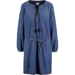 Sukienki hiszpanki: GAP Sukienka jeansowa dark indigo