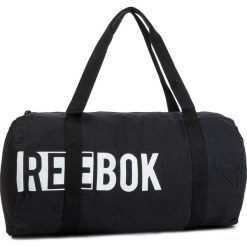Torba Reebok - DU2803 Black. Czarne torby męskie skórzane Reebok, bez wzorów, z materiału, młodzieżowe. Za 129,00 zł.