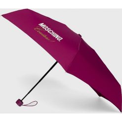 Moschino - Parasol. Fioletowe parasole MOSCHINO, bez wzorów. Za 319,90 zł.