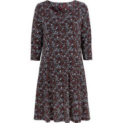 Cellbes Dżersejowa sukienka ze wzorem niebieski w kwiaty female niebieski/ze wzorem 42/44. Niebieskie sukienki damskie Cellbes, w kwiaty, z dżerseju, eleganckie, bez kołnierzyka, bez rękawów. Za 139,00 zł.