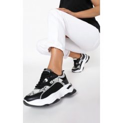 Czarne Sneakersy Merilla. Czarne sneakersy damskie Born2be. W wyprzedaży za 99,99 zł.