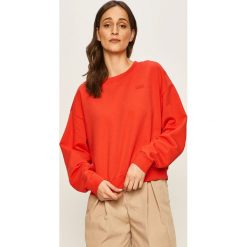 Levi's - Bluza. Czerwone bluzy damskie Levi's®, s, bez wzorów, z bawełny, bez rękawów, bez kaptura. W wyprzedaży za 139,90 zł.