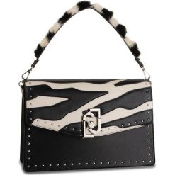 Torebka LIU JO - M Crossbody A69036 E0329 Zebra Y9125. Czarne torebki klasyczne damskie Liu Jo, z aplikacjami, ze skóry ekologicznej, klasyczne, zdobione, bez dodatków. Za 739,00 zł.