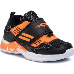 Sneakersy SPRANDI - CP23-5887 Black. Czarne trampki chłopięce Sprandi, bez wzorów, ze skóry ekologicznej, na rzepy. Za 79,99 zł.