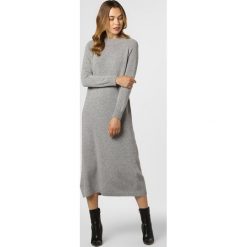Weekend Max Mara - Sukienka damska, szary. Szare sukienki damskie Weekend Max Mara, m, bez wzorów, z wełny, bez kołnierzyka, bez rękawów, midi. Za 699,95 zł.