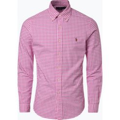 Polo Ralph Lauren - Koszula męska – Slim Fit, różowy. Różowe koszule męskie Polo Ralph Lauren, xl, w kratkę, z bawełny, polo, bez rękawów. Za 499,95 zł.