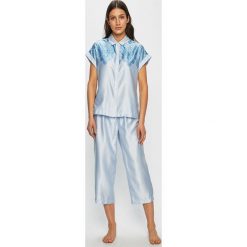 Lauren Ralph Lauren - Piżama. Niebieskie piżamy damskie Lauren Ralph Lauren, s, bez wzorów, z poliesteru, bez rękawów. W wyprzedaży za 239,90 zł.