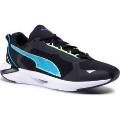 Buty PUMA - Minima 193762 05 Black/Elektro Green/Blue. Czarne buty sportowe męskie Puma, z tworzywa sztucznego, bez zapięcia, do biegania. Za 369,99 zł.