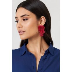 Kolczyki damskie: Trendyol Zdobione kolczyki Coral – Pink,Red
