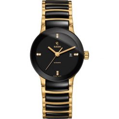 RADO RABAT ZEGAREK CENTRIX R30 034 71 2. Żółte, analogowe zegarki damskie RADO, złote. W wyprzedaży za 6360,00 zł.