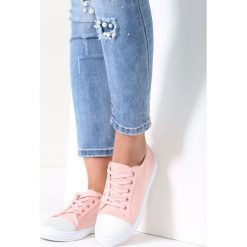 Różowe Trampki Mesmerizing. Różowe trampki i tenisówki damskie vices, bez wzorów, na sznurówki. Za 39,99 zł.