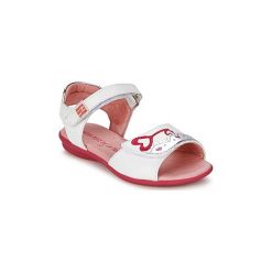 Sandały Dziecko Agatha Ruiz de la Prada SOFT. Białe sandały dziewczęce marki Agatha Ruiz de la Prada, bez zapięcia. Za 231,20 zł.