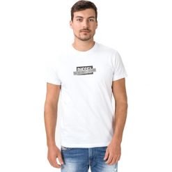 Diesel T-Diego Koszulka Biały. Białe podkoszulki męskie Diesel, l, z nadrukiem, z bawełny, z krótkim rękawem. Za 219,95 zł.