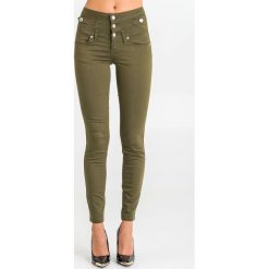 JEANSY SLIM FIT LIU JO. Zielone jeansy damskie Liu Jo, z podwyższonym stanem. Za 549,00 zł.