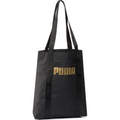 Torebka PUMA - 076948 01 Puma Black. Czarne torebki klasyczne damskie Puma, bez wzorów, z materiału, eleganckie, duże, bez dodatków. Za 89,99 zł.