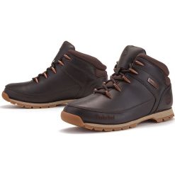 TIMBERLAND EURO SPRINT HIKER > A21Q2. Zielone buty trekkingowe męskie Timberland, na zimę, ze skóry, bez zapięcia, trekkingowe. W wyprzedaży za 599,99 zł.