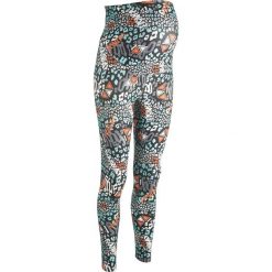 Legginsy sportowe damskie: Legginsy sportowe ciążowe bonprix biel wełny z nadrukiem