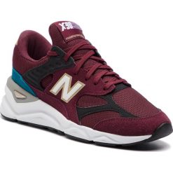 Sneakersy NEW BALANCE - WSX90RPD Bordowy. Czerwone półbuty damskie New Balance, z zamszu. W wyprzedaży za 309,00 zł.