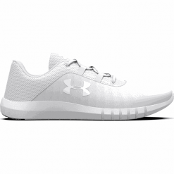 Under Armour tenisówki dziecięce PS Mojo UFM-BLK 34 białe. Białe buty dziewczęce sportowe . Za 249,00 zł.