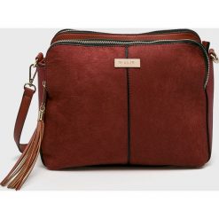 Medicine - Torebka Hand Made. Brązowe torebki klasyczne damskie MEDICINE, w paski, z materiału, średnie. Za 129,90 zł.