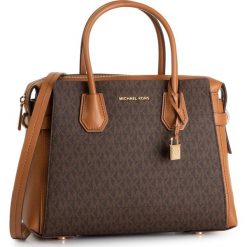 Torebka MICHAEL MICHAEL KORS - Mercer 30S9GM9S2B Brown. Pomarańczowe torebki klasyczne damskie MICHAEL Michael Kors, bez wzorów, ze skóry ekologicznej, klasyczne, bez dodatków. Za 1599,00 zł.