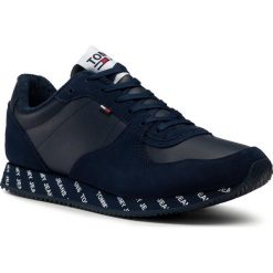 Sneakersy TOMMY JEANS - Tommy Jeans City Sneaker EM0EM00189 Black Iris 431. Niebieskie sneakersy męskie Tommy Jeans, na co dzień, bez wzorów, z jeansu, klasyczne, bez zapięcia. W wyprzedaży za 309,00 zł.