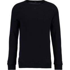 Swetry klasyczne męskie: Denham RAGLAN CREW Sweter black