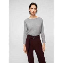 Mango - Sweter Vanesa. Szare bez kategorii marki Mango, s, z poliesteru, z okrągłym kołnierzem. W wyprzedaży za 69,90 zł.