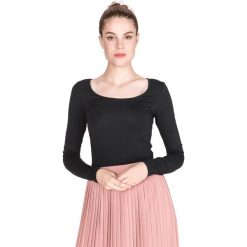 Vero Moda Maxi My Koszulka Czarny. Czarne koszulki damskie Vero Moda, s, bez wzorów, z elastanu, bez kołnierzyka. Za 57,95 zł.