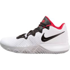 Nike Performance KYRIE FLYTRAP Obuwie do koszykówki white/metallic silver/wolf grey. Białe buty sportowe męskie Nike Performance, z materiału. Za 379,00 zł.