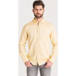 KOSZULA HAVEN Joop! Jeans. Żółte koszule męskie m, z haftami, z bawełny. Za 185,00 zł.
