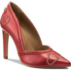 Szpilki: Szpilki LOVE MOSCHINO – JA1018AC05JA0500 Rosso