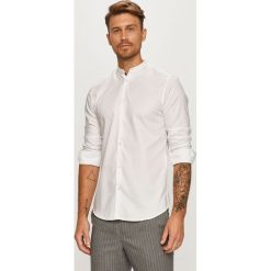 Selected - Koszula. Białe koszule męskie Selected, s, bez wzorów, z bawełny, casualowe, ze stójką, z długim rękawem. Za 169,90 zł.