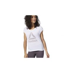 T-shirty z krótkim rękawem Reebok Sport Koszulka Workout Ready Supremium 2.0. Białe bluzki sportowe damskie marki Reebok Sport, l, z krótkim rękawem. Za 129,00 zł.