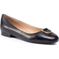 Baleriny LAUREN RALPH LAUREN - Galyn 802755531002 Black. Czarne baleriny damskie Lauren Ralph Lauren, bez wzorów, ze skóry ekologicznej, bez obcasa, bez zapięcia. W wyprzedaży za 419,00 zł.