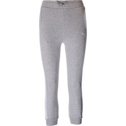 Puma STYLE PANTS Spodnie treningowe light gray heather. Szare spodnie chłopięce marki Puma, z bawełny. W wyprzedaży za 134,10 zł.