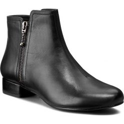 Botki VAGABOND - Sue 4205-201-20 Black. Czarne buty zimowe damskie marki Vagabond, z materiału, z okrągłym noskiem. W wyprzedaży za 269,00 zł.