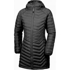 COLUMBIA kurtka damska Powder Lite Mid Jacket Black S. Czarne kurtki sportowe damskie Columbia, s, bez wzorów, z materiału, bez kaptura, omni-heat (columbia). Za 529,00 zł.