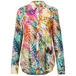 Desigual Koszula Damska Cam Ofelia M Wielokolorowy. Szare koszule damskie Desigual, m, bez wzorów, bez kołnierzyka, bez rękawów. W wyprzedaży za 209,00 zł.