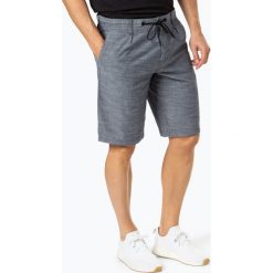 BOSS Casual - Spodenki męskie – Symoon, niebieski. Niebieskie spodenki i szorty męskie marki BOSS Casual, m, bez wzorów, casualowe. Za 475,95 zł.